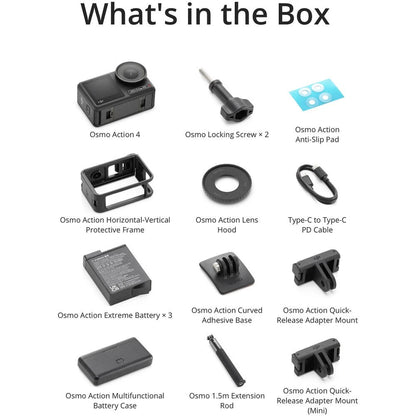 DJI OSMO ACTION 4 ACTION CAM ADVENTURE COMBO